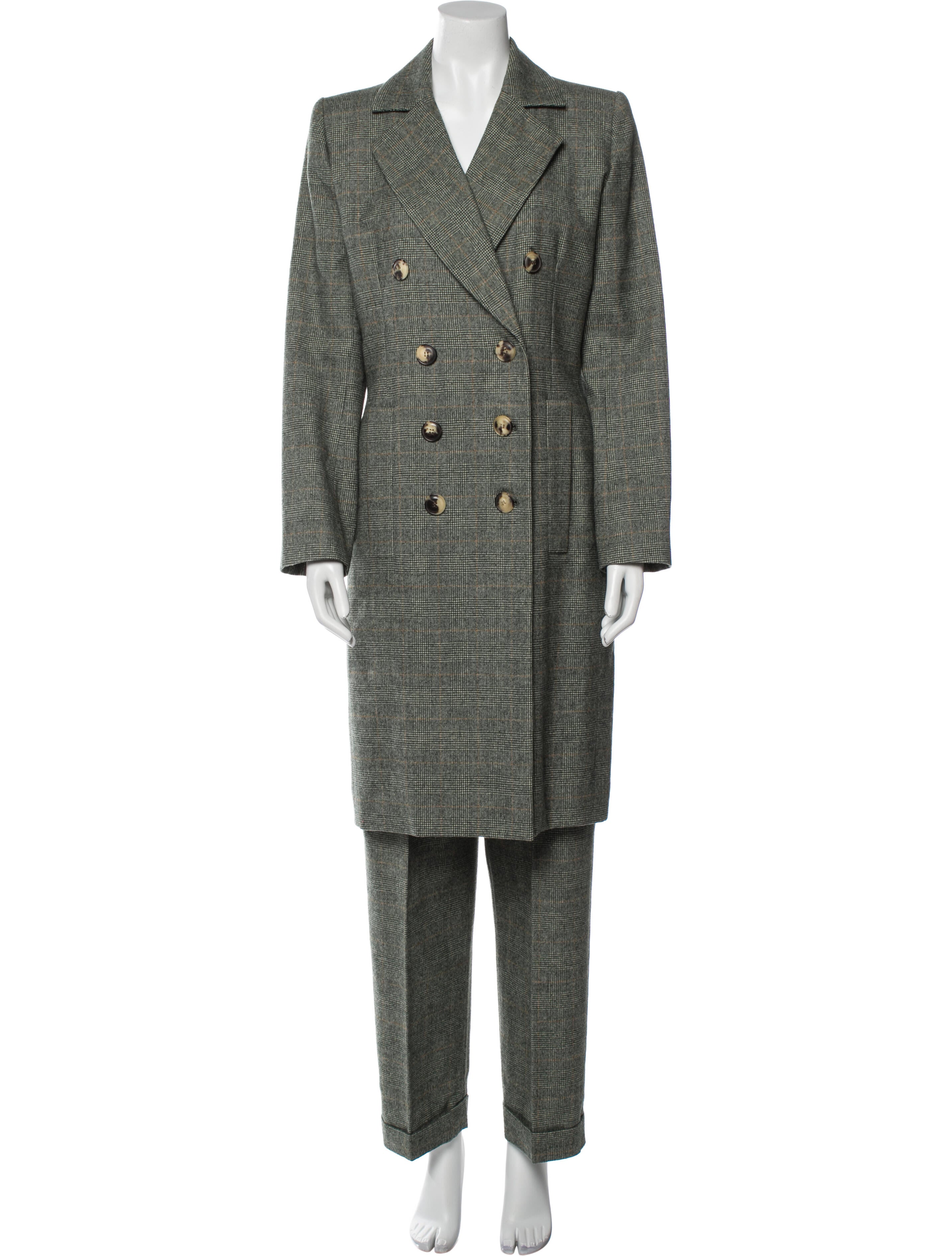 Yves Saint Laurent Rive Gauche Vintage 1997 Skirt Suit