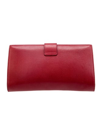 Yves Saint Laurent Leather Clutch