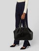Yves Saint Laurent Leather Reversible Double Sac Y Tote