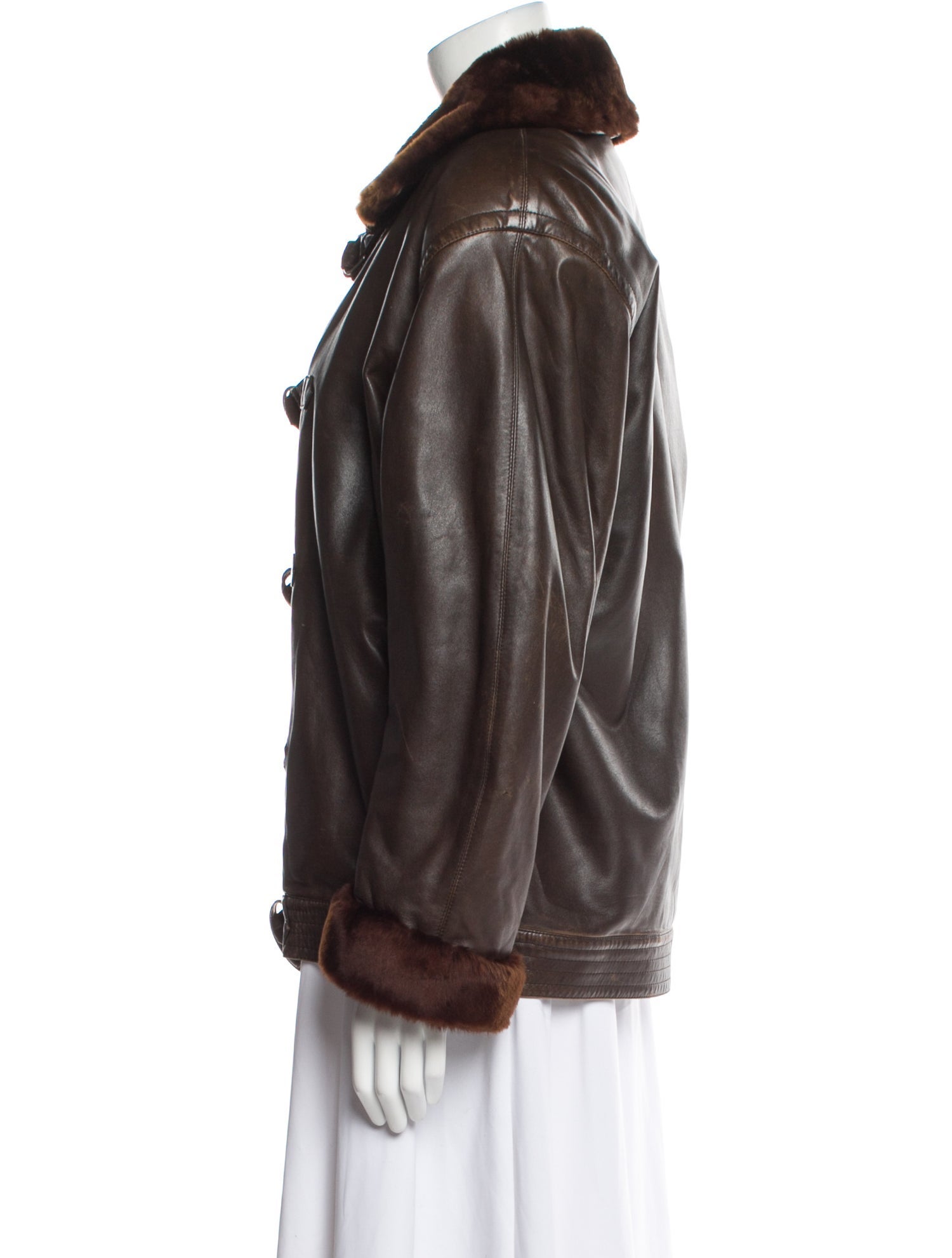 Yves Saint Laurent Vintage 1980's Fur Jacket