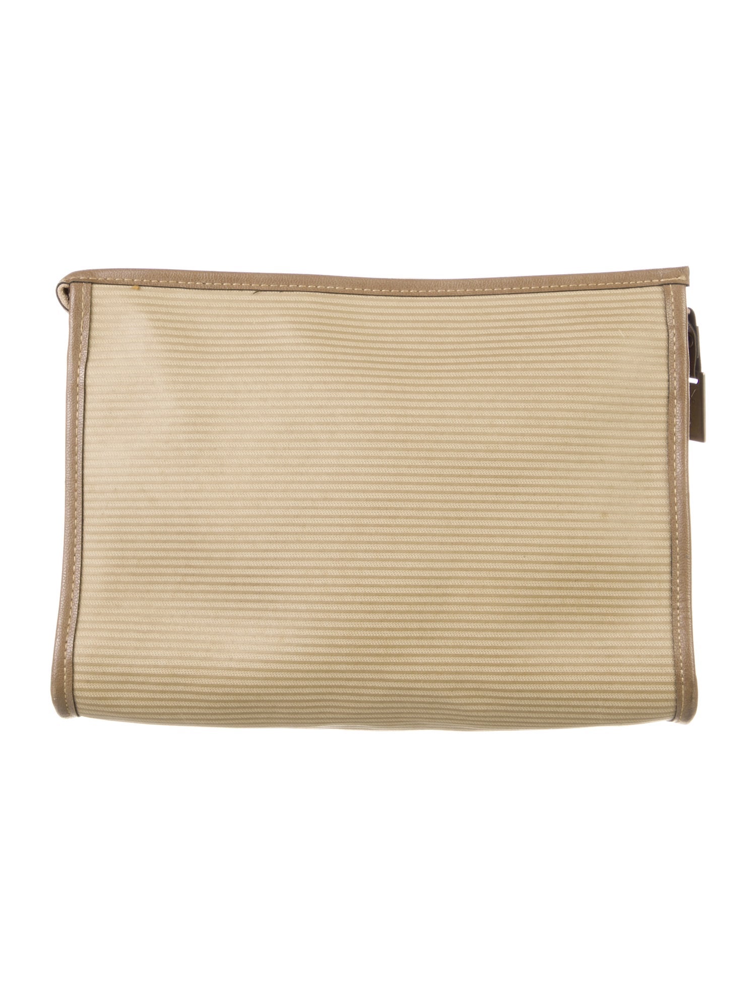 Yves Saint Laurent Leather Cosmetic Bag