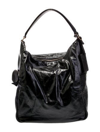 Yves Saint Laurent Patent Leather Shoulder Bag