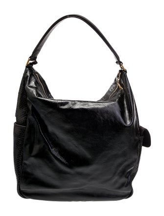 Yves Saint Laurent Patent Leather Shoulder Bag
