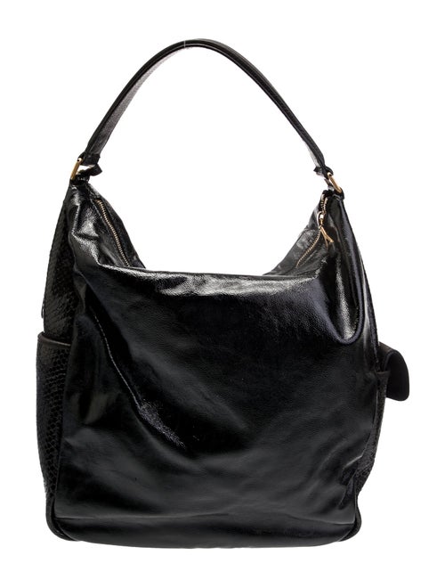 Yves Saint Laurent Patent Leather Shoulder Bag
