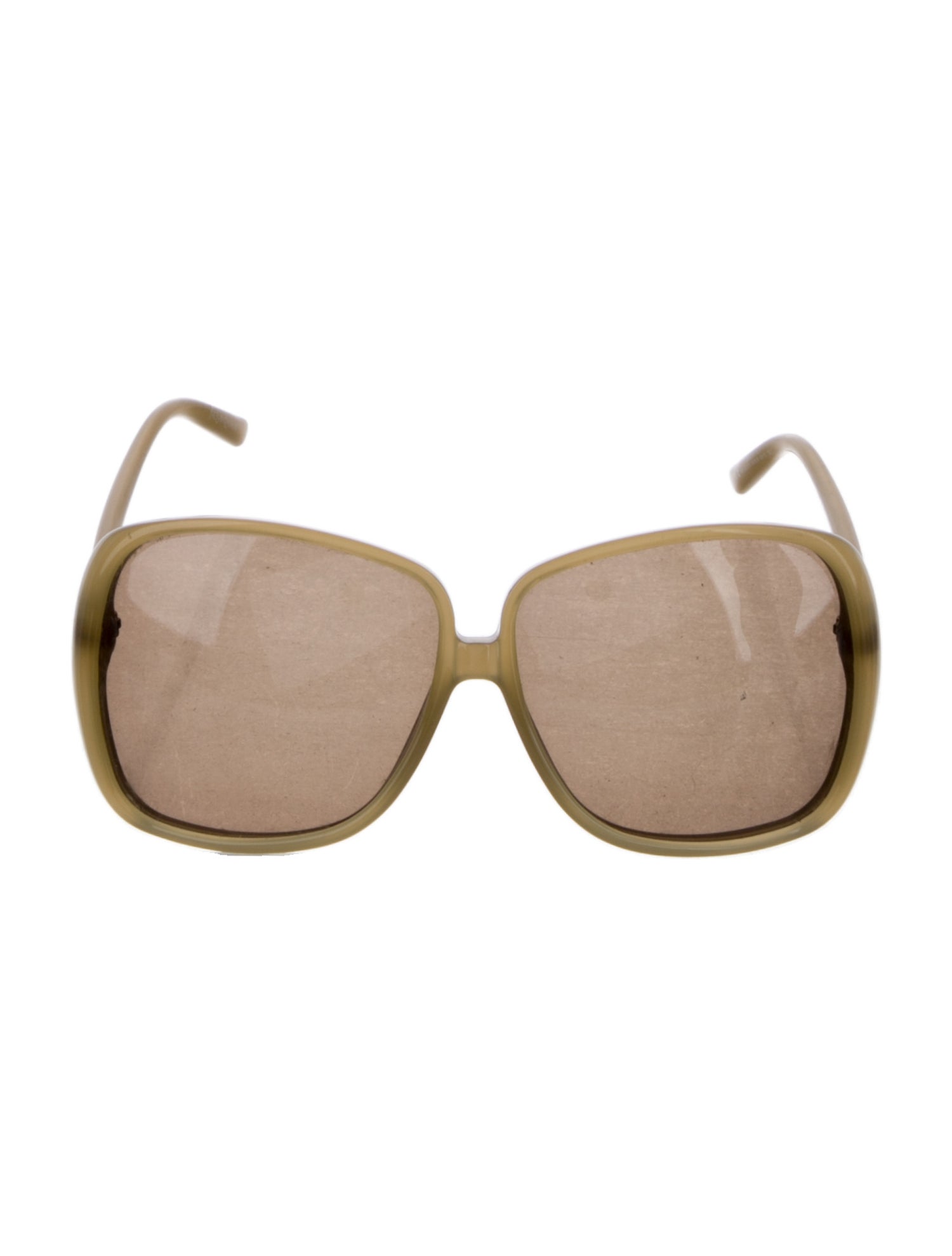 Yves Saint Laurent Oversize Tinted Sunglasses