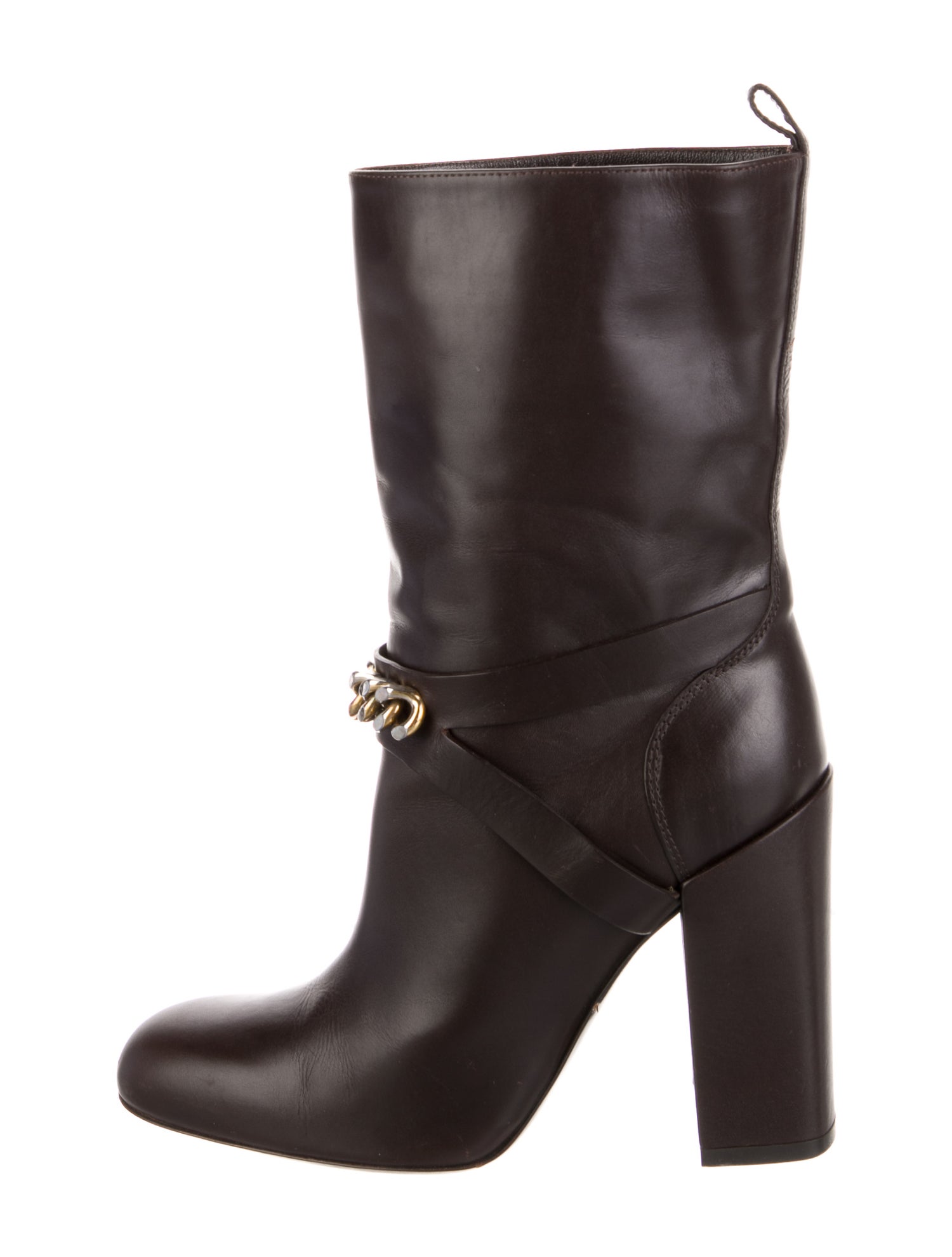 Yves Saint Laurent Rive Gauche Vintage Leather Boots