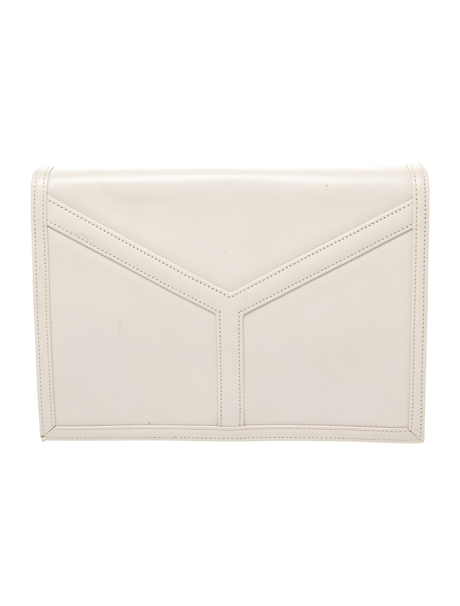 Yves Saint Laurent Leather Clutch