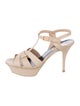 Yves Saint Laurent Leather T-Strap Pumps