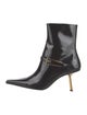 Yves Saint Laurent Leather Moto Boots