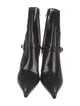 Yves Saint Laurent Leather Moto Boots