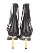 Yves Saint Laurent Leather Moto Boots
