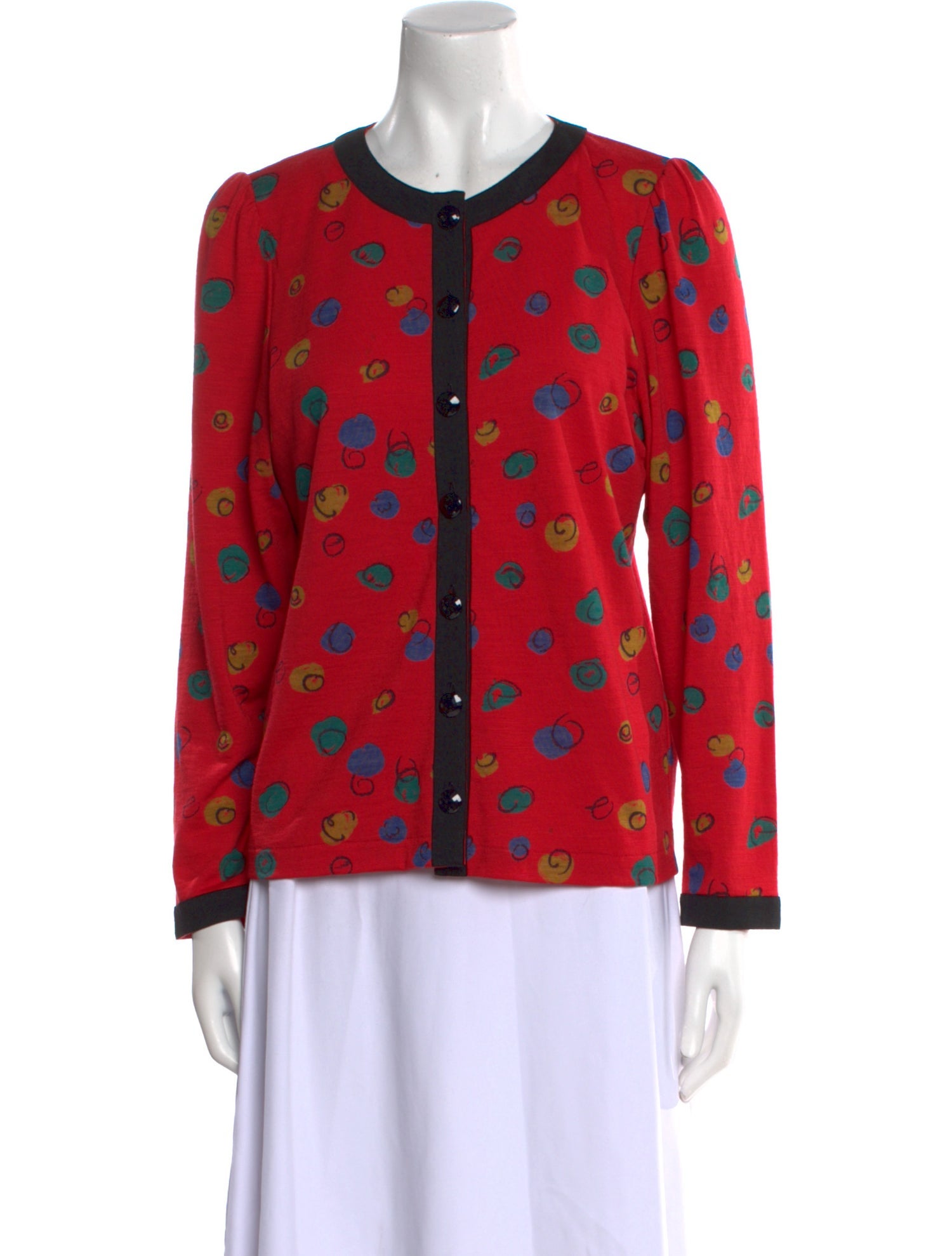 Yves Saint Laurent Vintage 1990's Button-Up Top