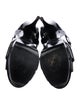 Yves Saint Laurent Patent Leather T-Strap Sandals