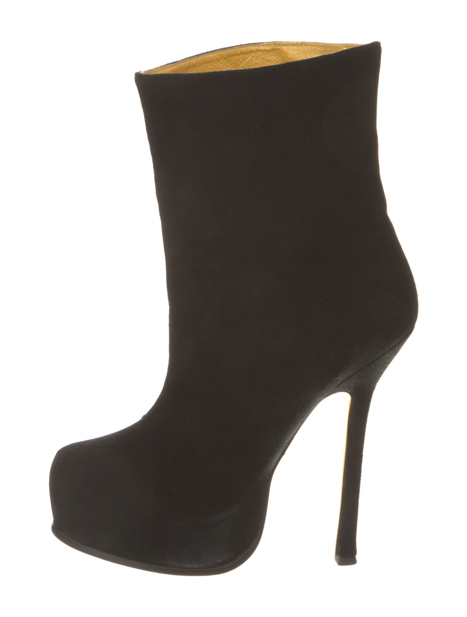 Yves Saint Laurent Rive Gauche Tribute Suede Boots