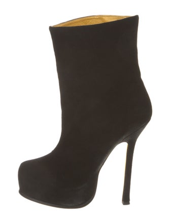 Yves Saint Laurent Rive Gauche Tribute Suede Boots