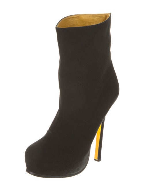 Yves Saint Laurent Rive Gauche Tribute Suede Boots
