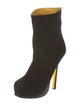 Yves Saint Laurent Rive Gauche Tribute Suede Boots
