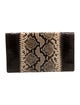 Yves Saint Laurent Python Clutch