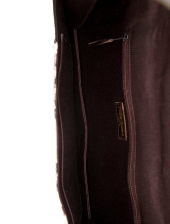 Yves Saint Laurent Python Clutch