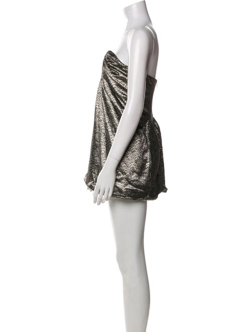 Yves Saint Laurent Strapless Mini Dress