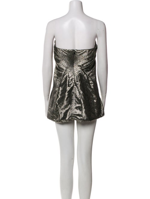 Yves Saint Laurent Strapless Mini Dress