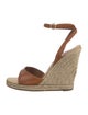 Yves Saint Laurent Leather Espadrilles