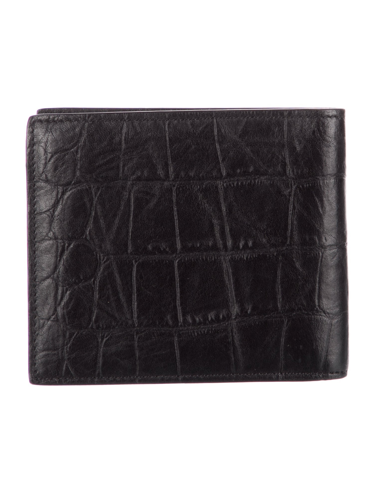 Yves Saint Laurent Leather Bifold Wallet