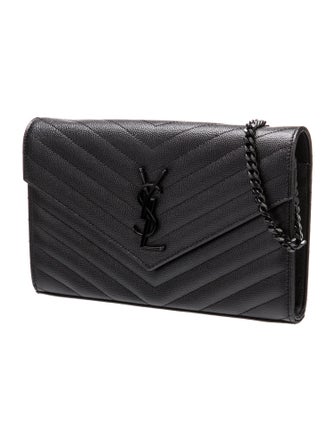 Saint Laurent Leather Evening Bag