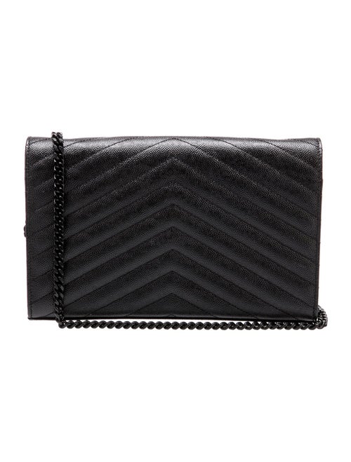 Saint Laurent Leather Evening Bag