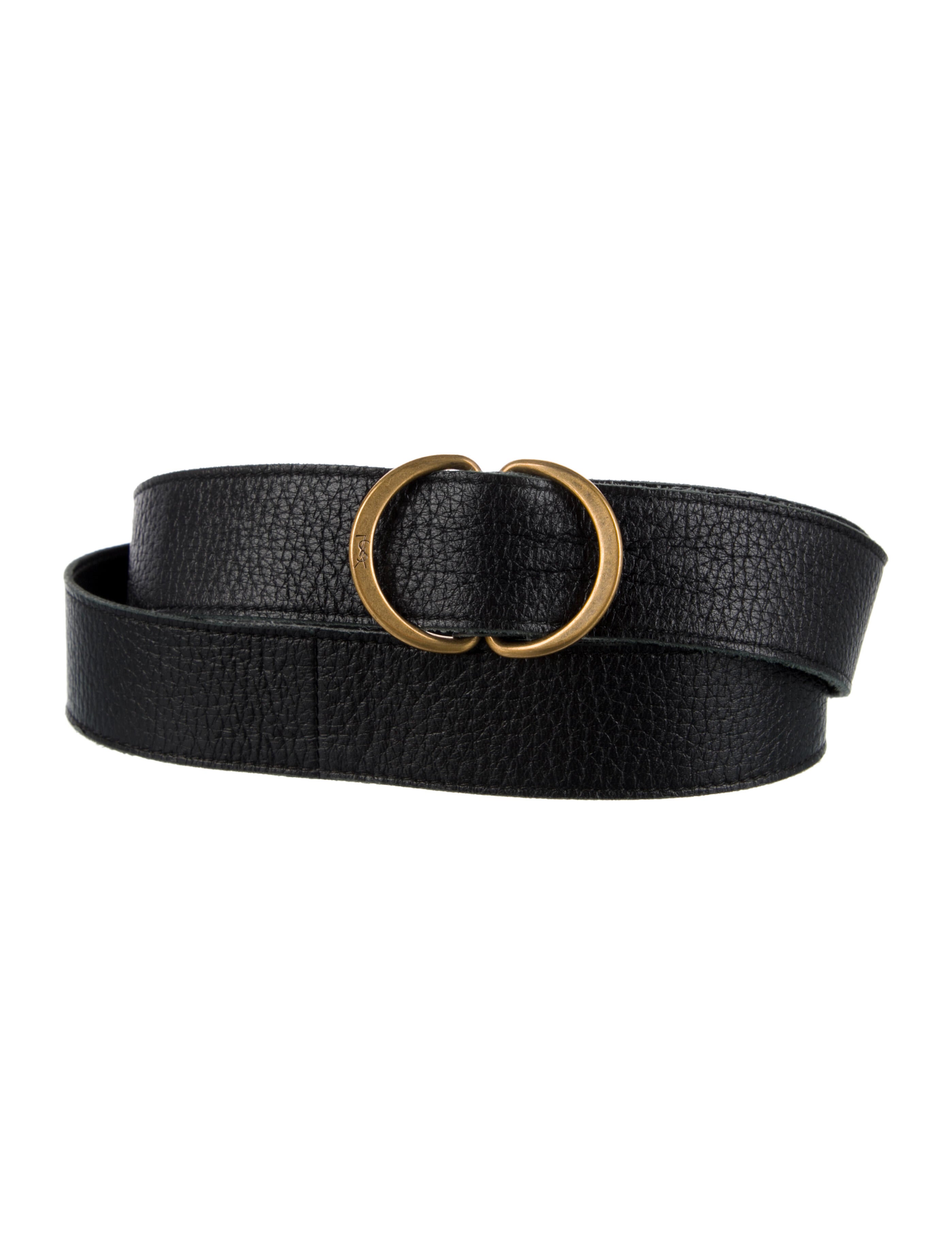 Yves Saint Laurent Leather Waist Belt