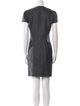 Yves Saint Laurent Wool Mini Dress