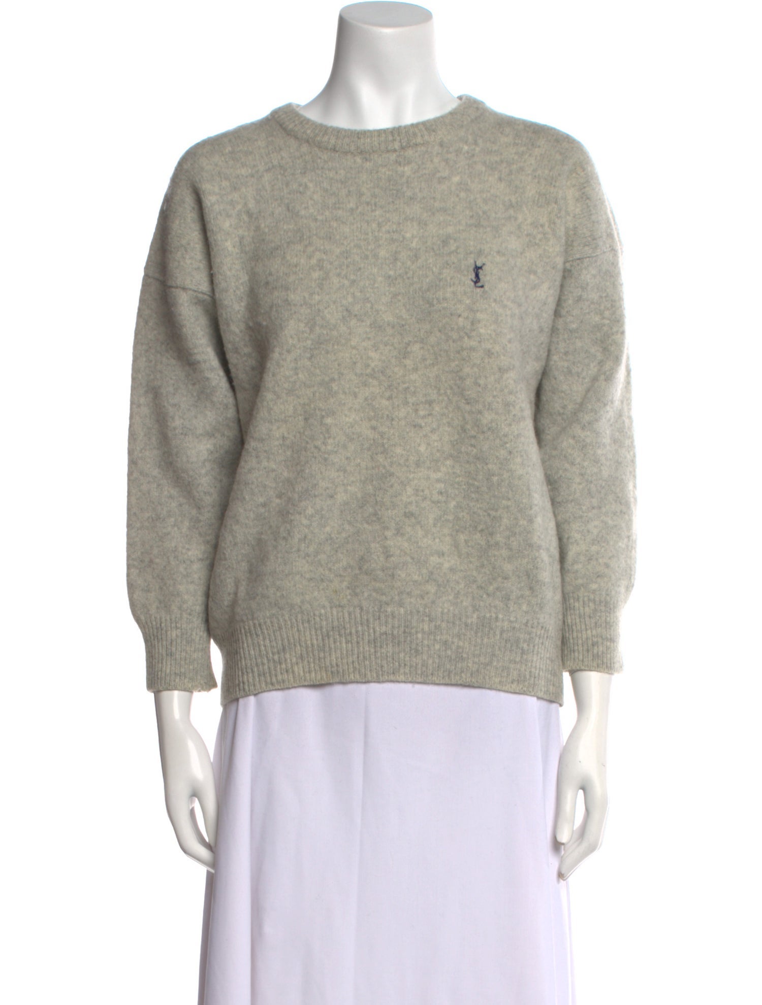 Yves Saint Laurent Vintage Virgin Wool Pullover