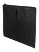 Yves Saint Laurent Embossed Leather Portfolio