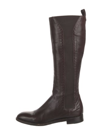 Yves Saint Laurent Leather Riding Boots