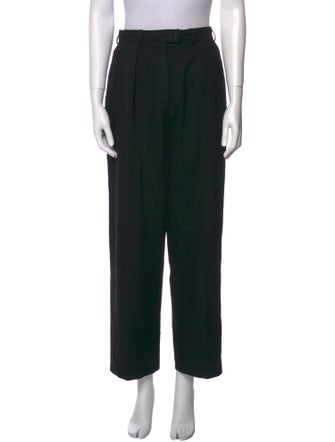 Yves Saint Laurent Wool Wide Leg Pants