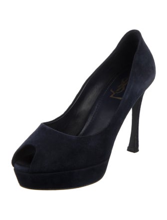 Yves Saint Laurent Suede Pumps