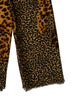 Yves Saint Laurent Wool Animal Print Scarf
