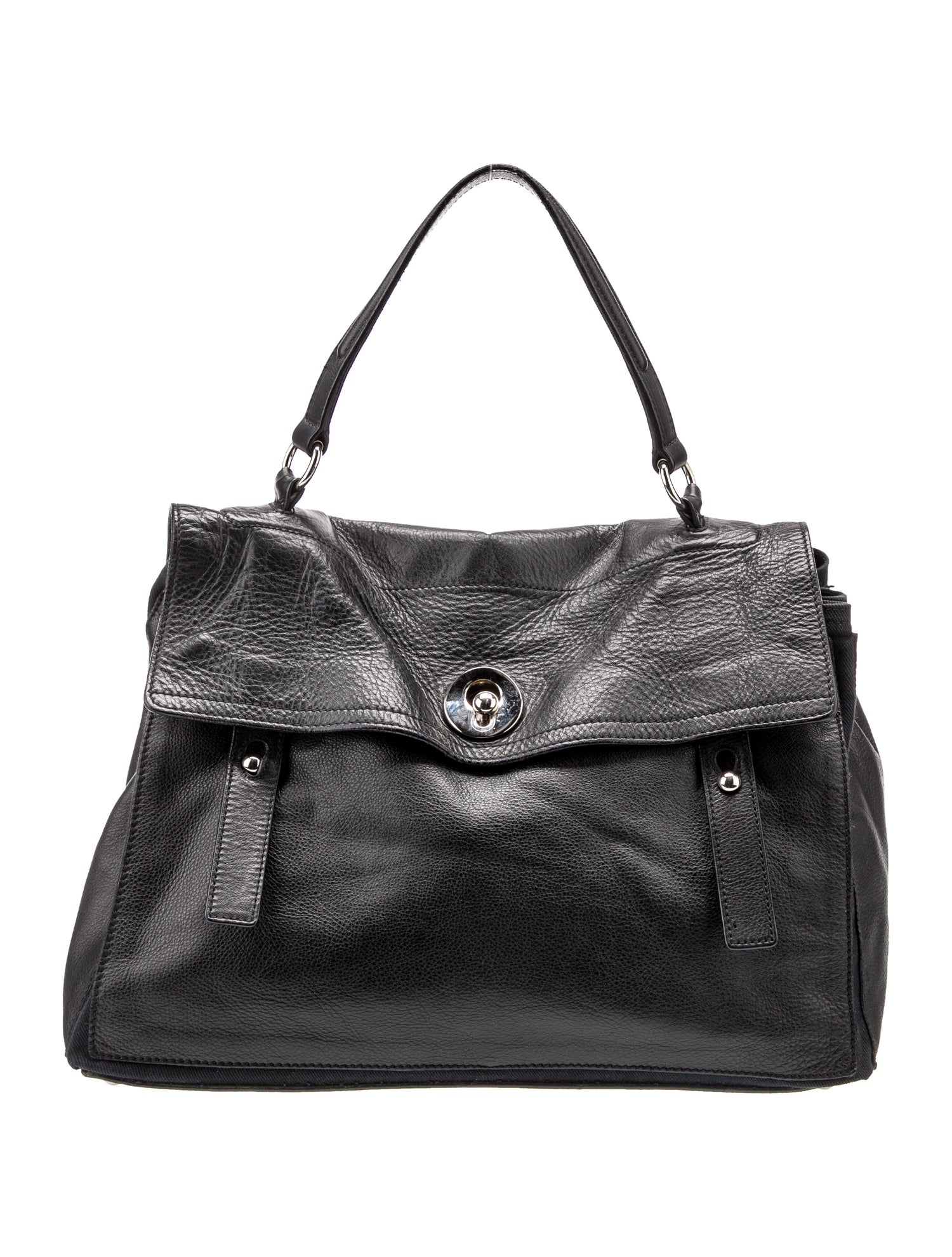 Yves Saint Laurent Leather Top Handle Bag