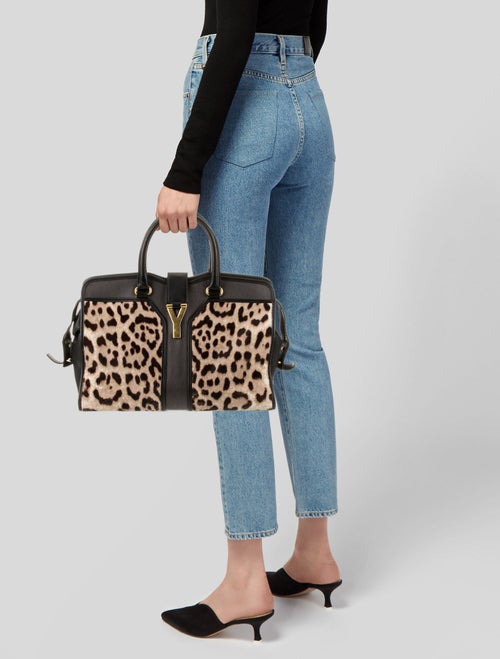 Yves Saint Laurent Ponyhair Top Handle Bag