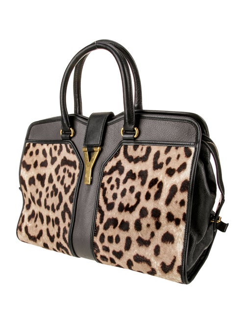Yves Saint Laurent Ponyhair Top Handle Bag