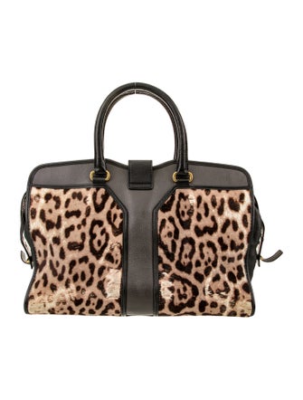 Yves Saint Laurent Ponyhair Top Handle Bag