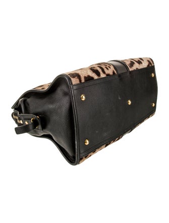 Yves Saint Laurent Ponyhair Top Handle Bag