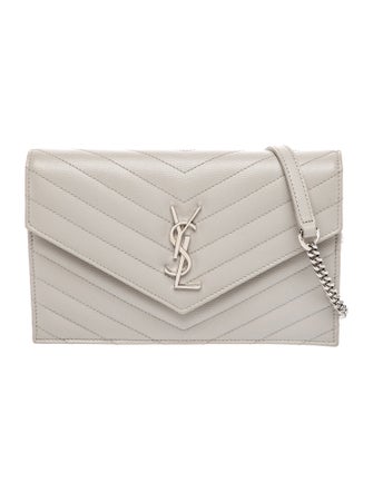 Saint Laurent Chevron Envelope