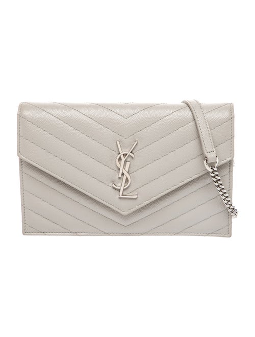 Saint Laurent Chevron Envelope