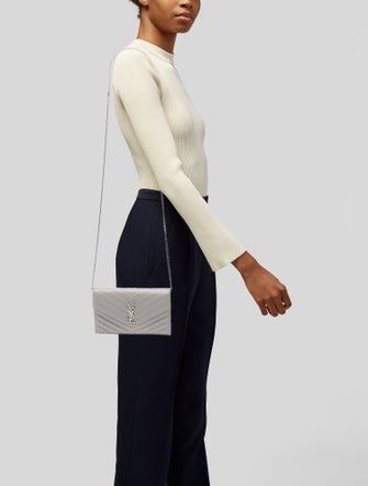 Saint Laurent Chevron Envelope