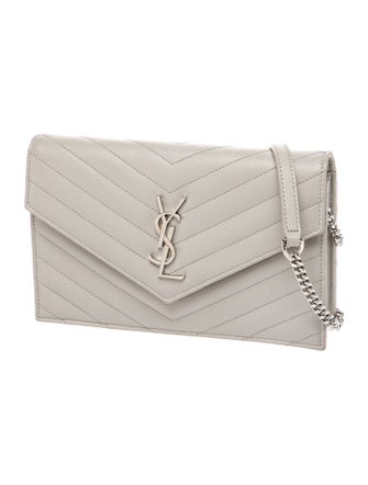 Saint Laurent Chevron Envelope