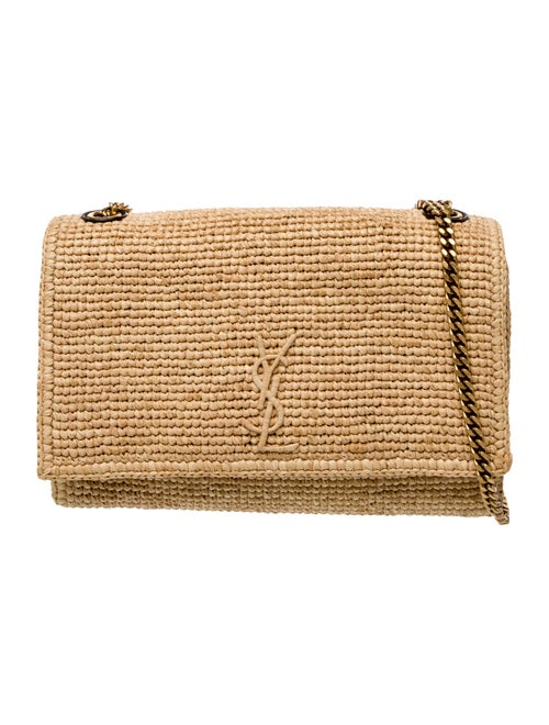 Saint Laurent Raffia Crossbody Bag