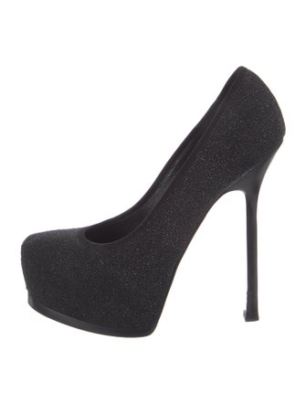 Yves Saint Laurent Glitter Pumps