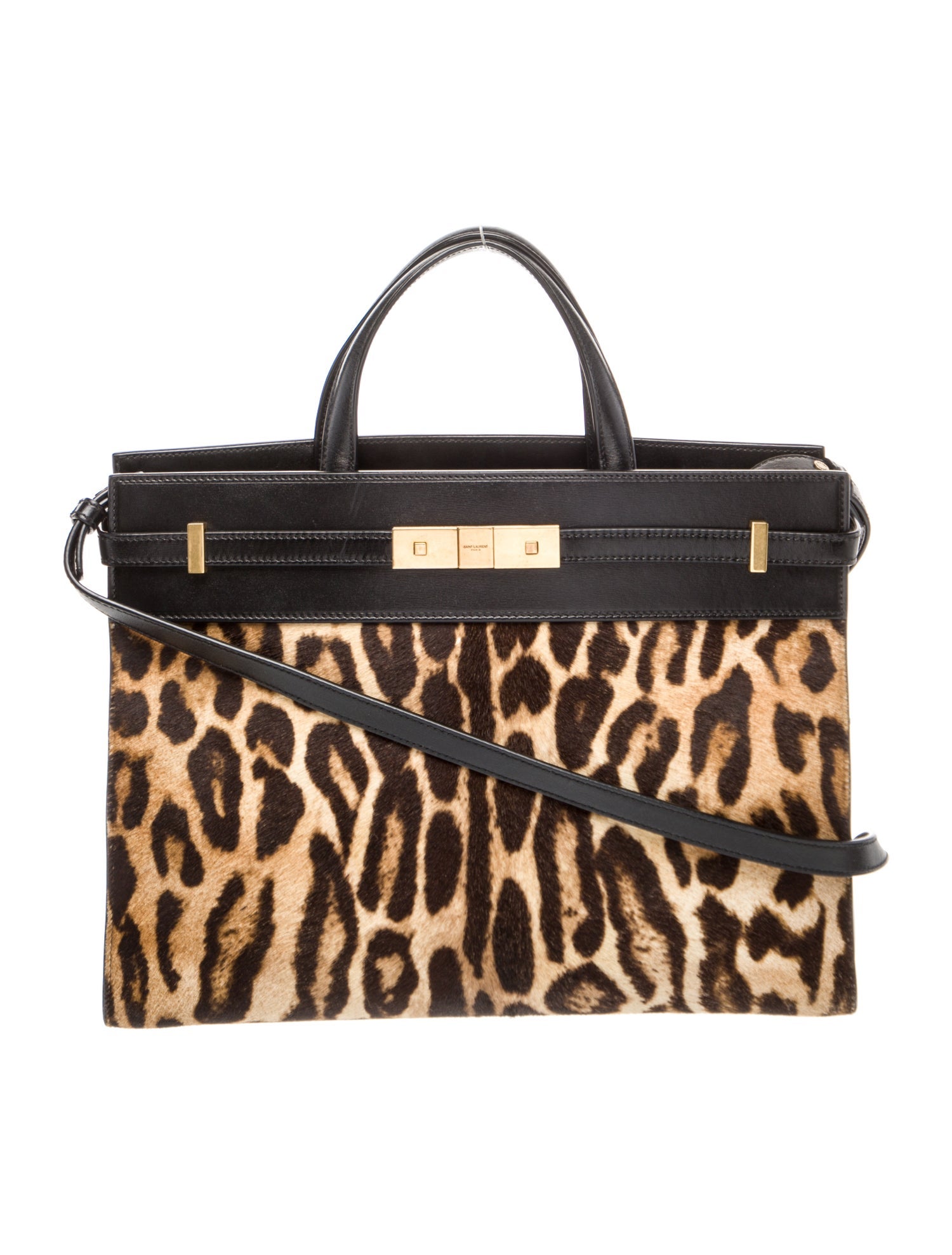 Saint Laurent Ponyhair Manhattan Small