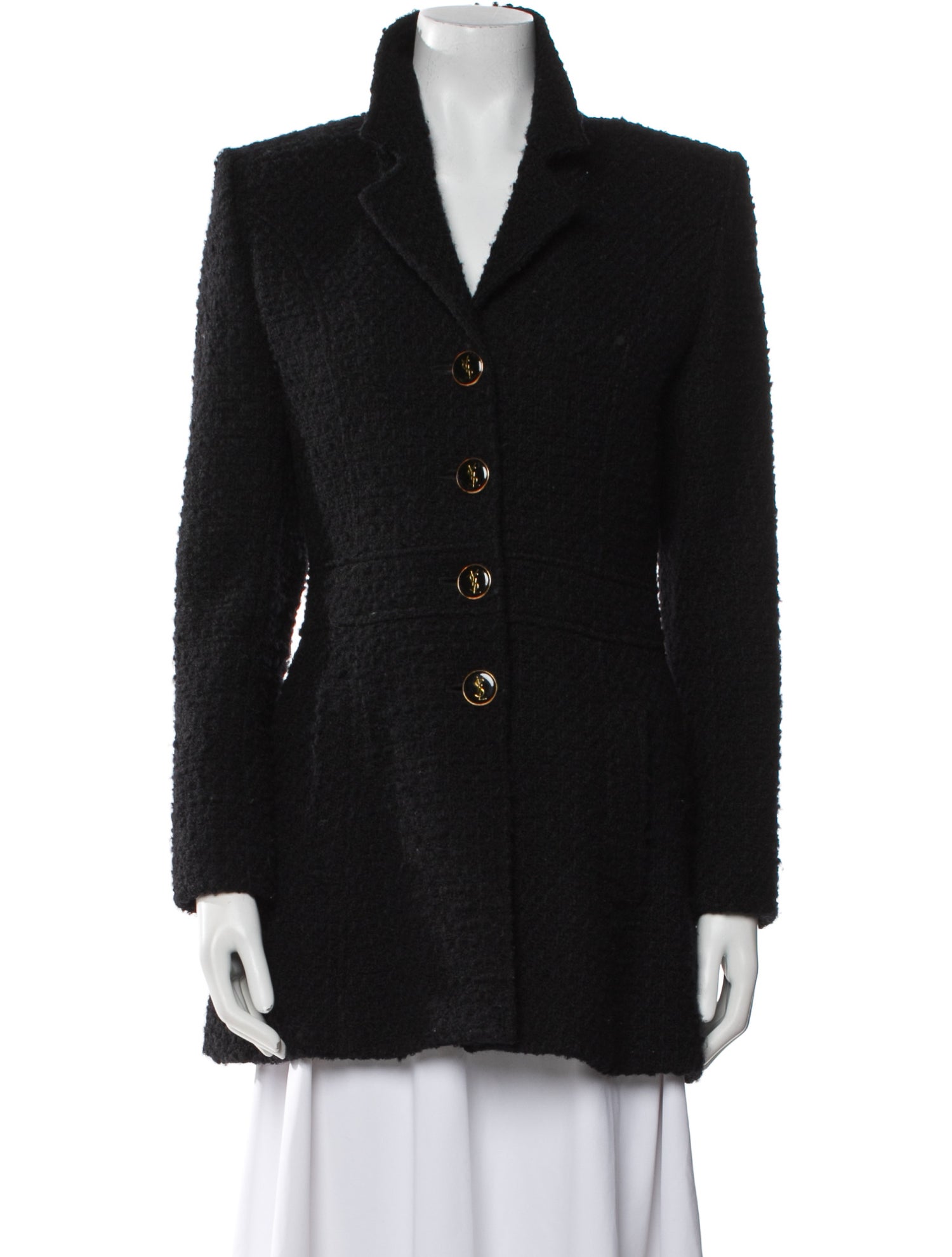 Yves Saint Laurent Wool Coat